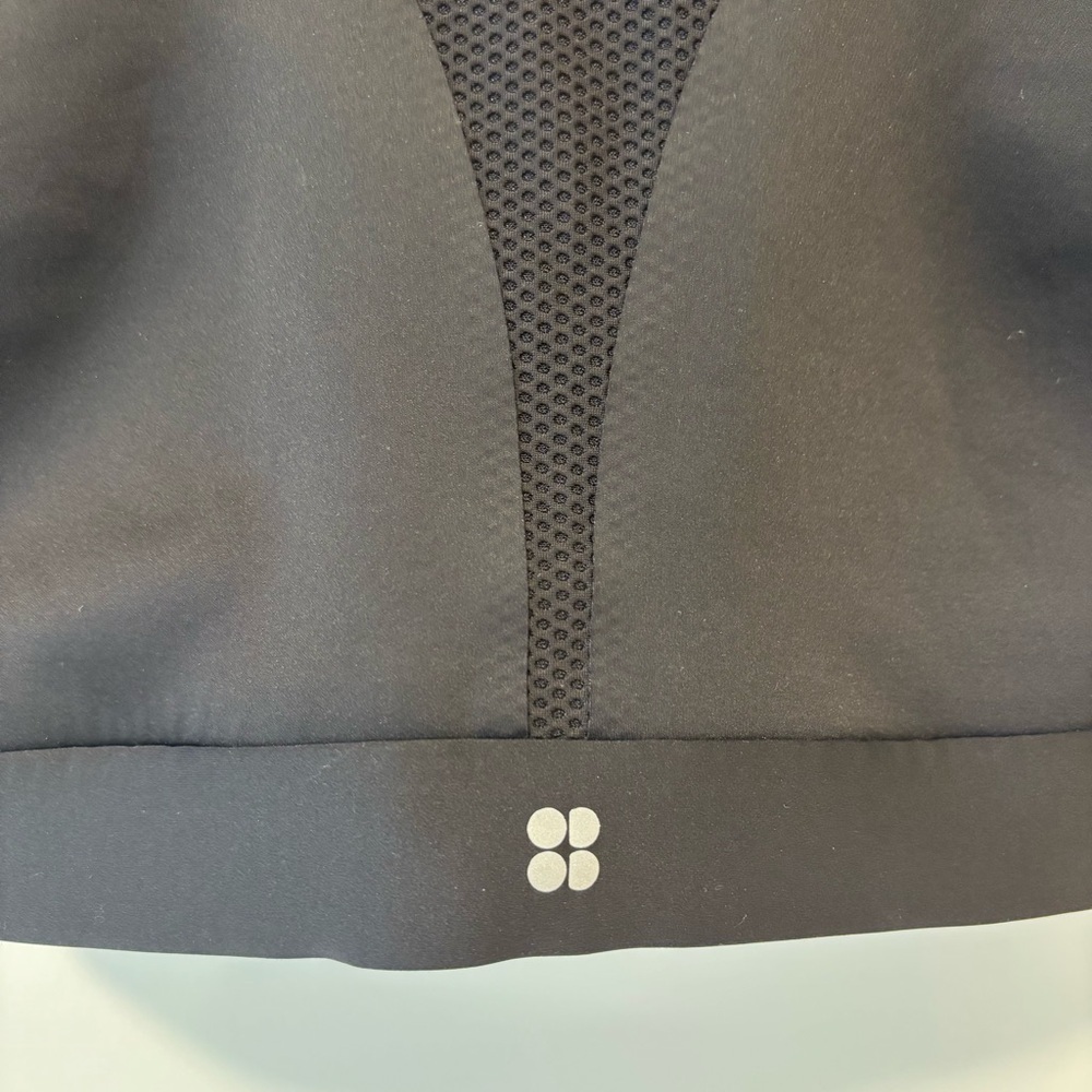 Sweaty Betty All Train Black Sports Bar Athletic Gym Workout Support 36D Active - Picture 4 of 10